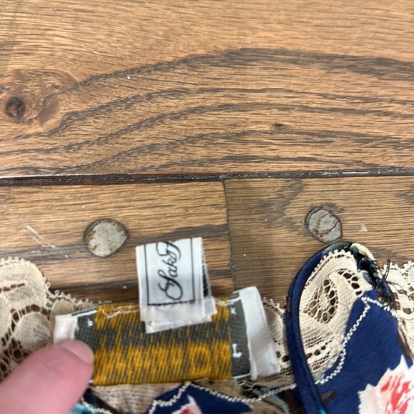 Vintage Christian Dior Floral Silk Slip - Picture 4 of 5